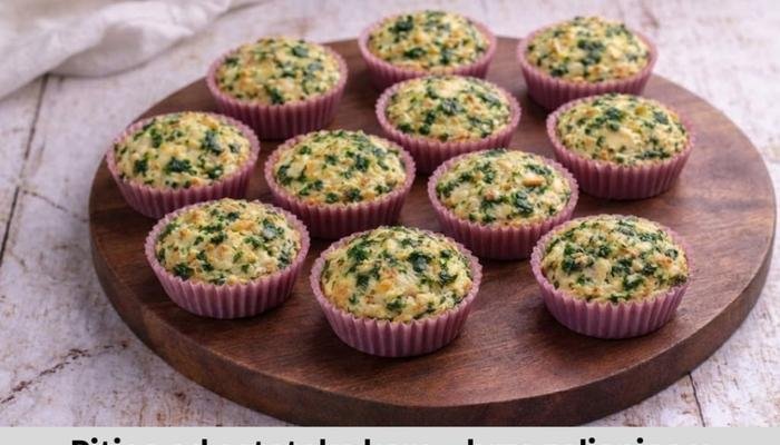 Pitice od ostataka kora – brza zeljanica u kalupima za mafine