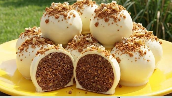 Najbolji Plazma kuglice u beloj čokoladi Recept