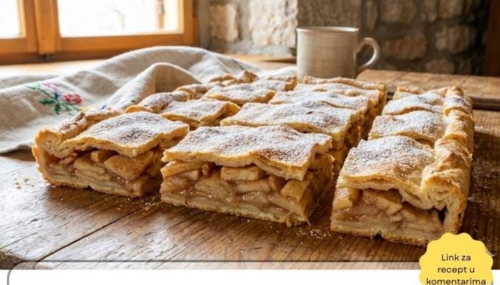 Posna Pita sa Jabukama – Najbolji Recept za Ukusnu Pitu