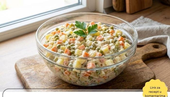 Najbolji Recept za Posnu Rusku Salatu