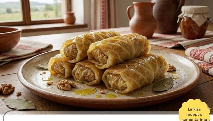 Posna Sarma sa Orasima Recept – Najbolji Ukus