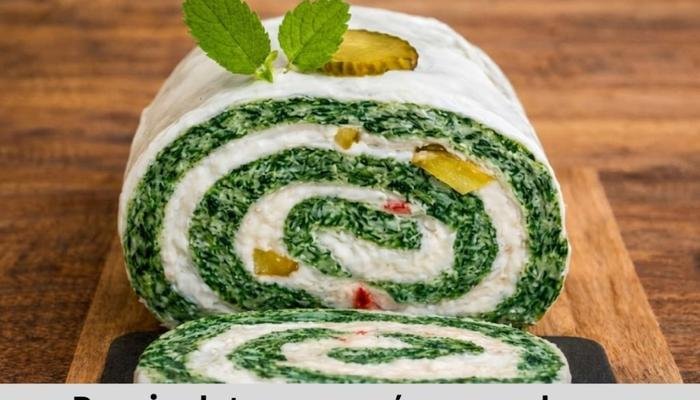 Posni rolat sa spanaćem – mekano, ukusno i dekorativno predjelo