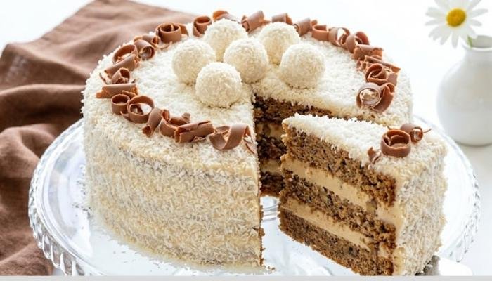 Najbolji Raffaello torta sa orasima Recept