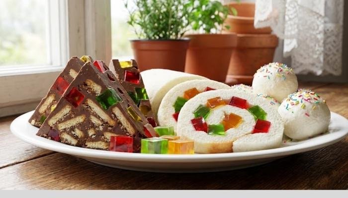 Najbolji Šareni Mozaik Trouglovi i Rolat Recept