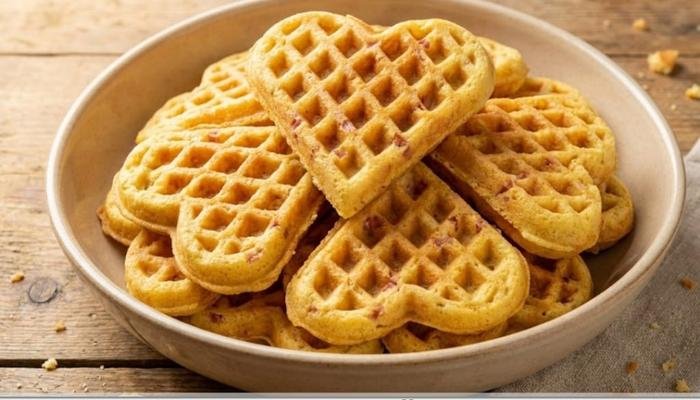 Najbolji Slani Vafli sa Šunkom Recept – Mekani kao Duša