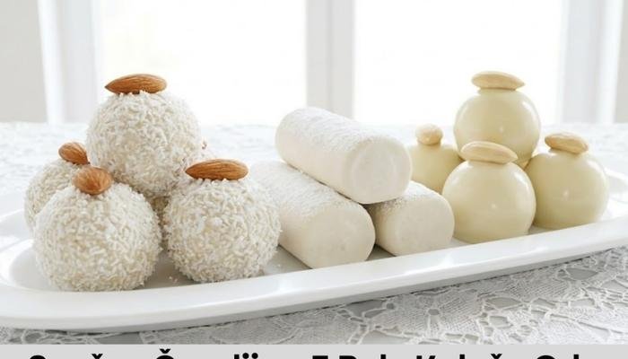 Snežna Čarolija Recept: 3 Bela Kolača Od Jedne Smese