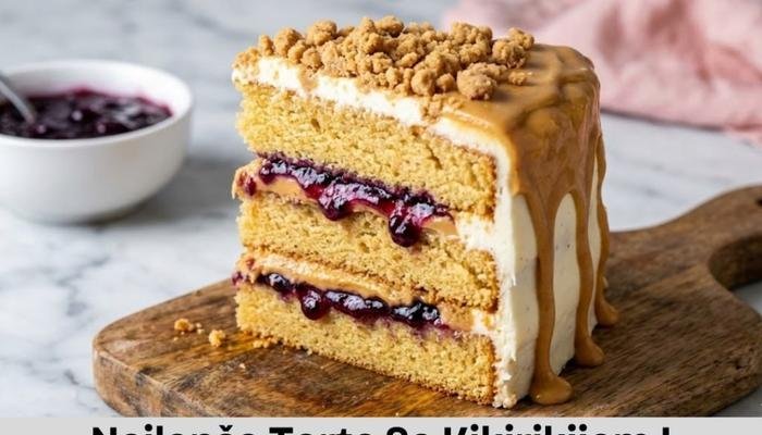 Najbolji Recept za Torta sa Kikirikijem i Džemom