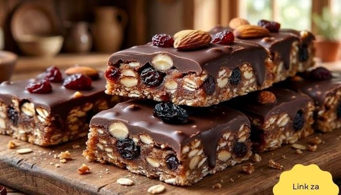 Najbolji recept za zdrave energetske pločice sa čokoladom