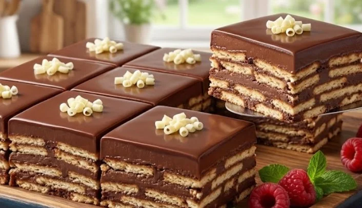 Čokoladna keks torta koja se ne peče