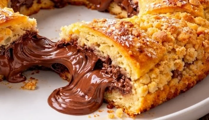 Čokoladni Nutella prsten sa jogurtom