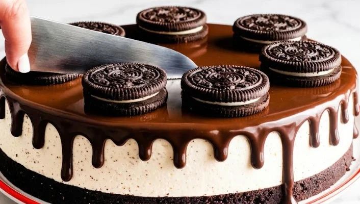 Čokoladni Oreo čizkejk bez pečenja