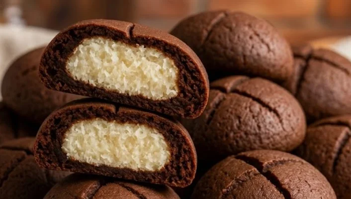 Čokoladni keksići sa kokosom