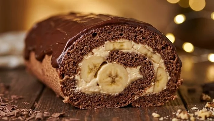 Čokoladni rolat kao kruna