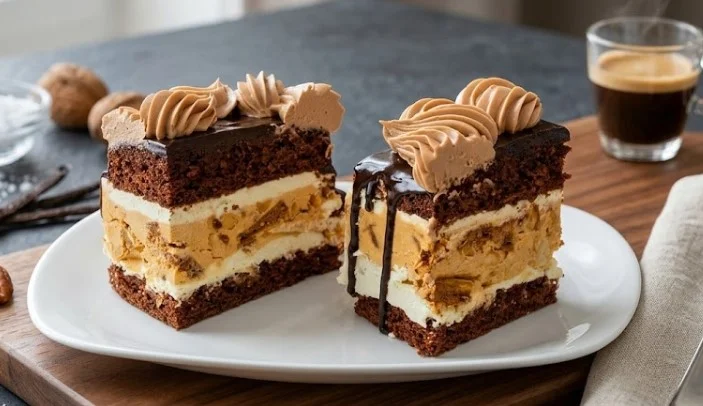 Domaća Snickers torta sa kikirikijem