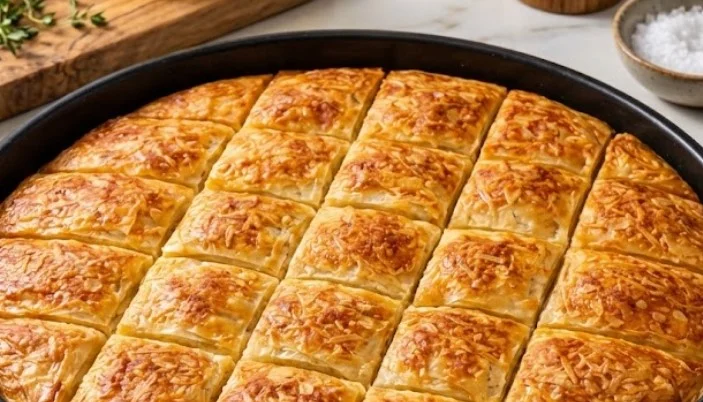 Domaća gibanica sa sirom i jogurtom