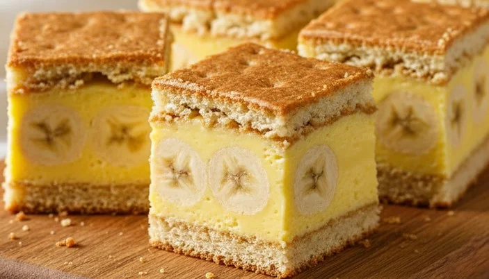 Domaća keks torta sa bananama