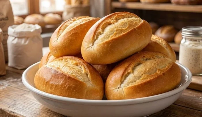 Domaće meke pamuk zemičke