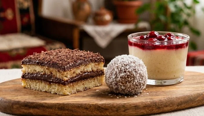 Kremasti Griz Desert Recept