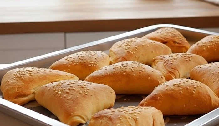 Mekani domaći trouglovi sa jogurtom