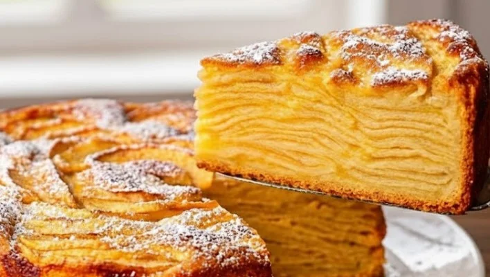 Nevidljiva pita od jabuka koja se topi u ustima