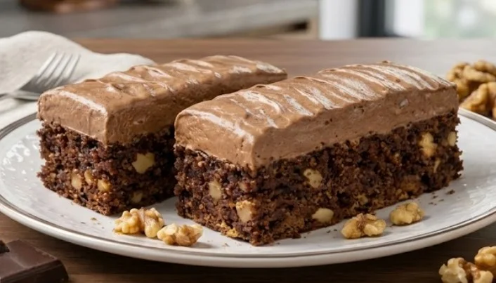 Posni čokoladni san sa orasima