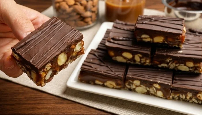 Praznične energetske kocke sa orašastim plodovima