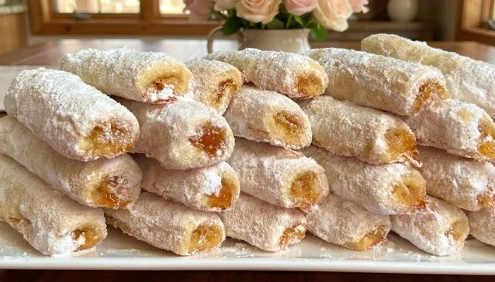 Prhke rolnice sa džemom i kokosom