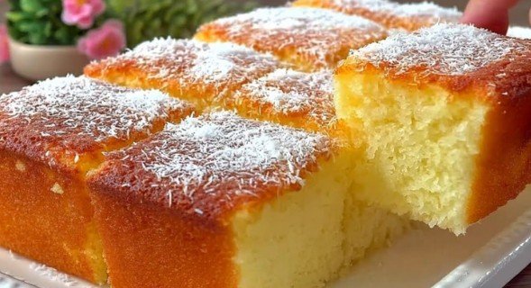 Bakin Limun Kolač za 5 Minuta! Topi se u Ustima (Mera na Čaše – Bez Vage)