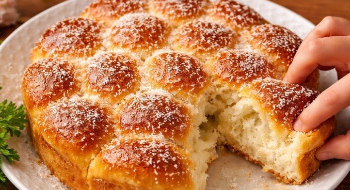 Najmekši Mlečni Hleb Bez Jaja u Testu! (Pamučne Loptice sa Čokoladom)