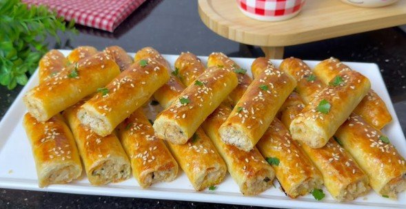 Fantastična Zamena za Burek: Hrskave Rolnice iz Rerne (Od jedne mere 48 komada!)