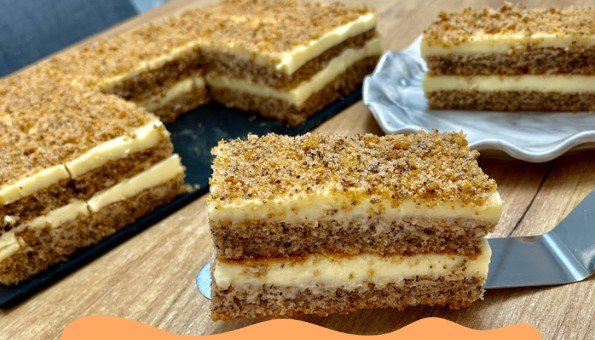 Zaboravite Sve Druge Kolače: Savršena Torta sa Orasima i Vanila Kremom