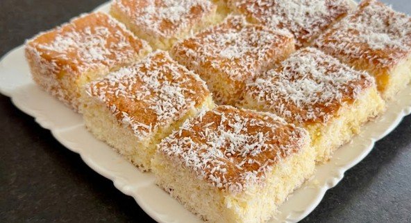 Gotov za Nekoliko Minuta: Najsočniji Kolač od Kokosa (Recept iz Španije!)