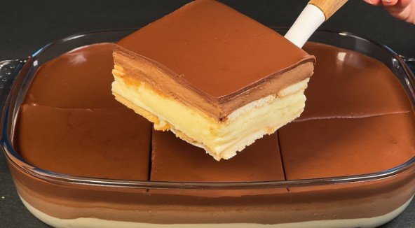 Jela bih ga 3 puta dnevno! Čokoladni dezert bez pečenja gotov za 5 minuta