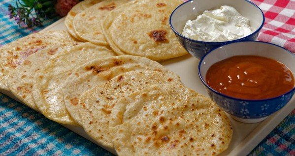 Brze Lepingice za Doručak ili Večeru (Gotove za 20 minuta, samo brašno, ulje i so!)