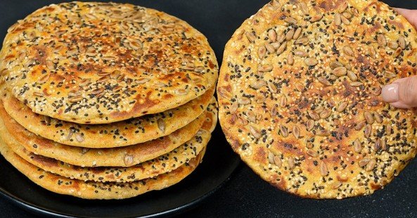 Samo 1 Šolja Ovsa! Izgubite Kilograme Uz Ovaj Zdrav Hleb iz Tiganja