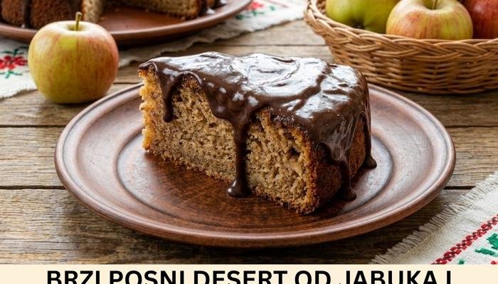 Najbolji Brzi Posni Desert od Jabuka – Recept koji se Tupi