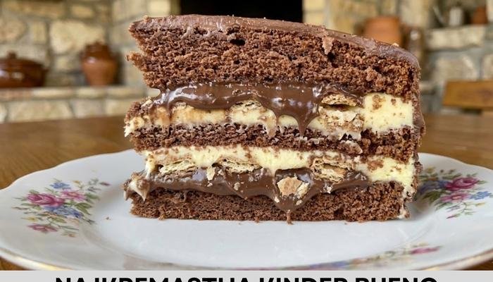 Najkremastija Kinder Bueno Torta – Recept koji Svi Traže