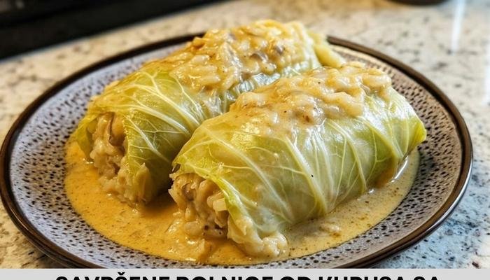 Najbolji Recept za Rolnice od Kupusa sa Sosom