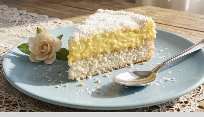 Najbolji Recept za Sočni Žuti Kolač Sa Kokosom