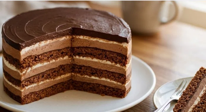 Posna čoko nugat plazma torta