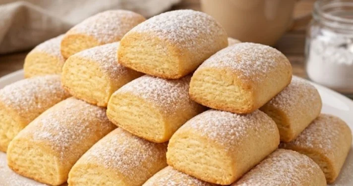 Najmekši posni biskvitni keksići od vode i brašna: Brza mliječna čarolija bez jaja i mlijeka
