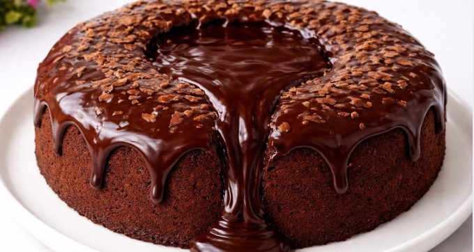 Vulkan čokoladna torta (Čuveni kolač na 8 kašika!)