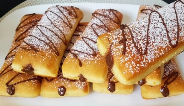 Brze meke čokoladne štrudlice iz tiganja bez upotrebe rerne i muke