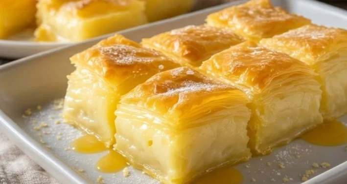 Grčki Galaktobureko: Hrskava rapsodija sa svilenkastim biskvitno mliječnim kremom