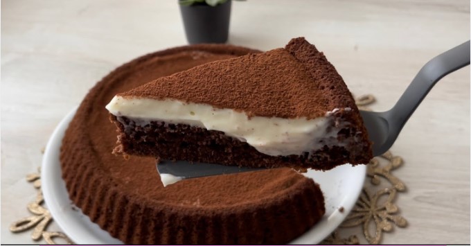 Imate mleko i 2 jaja Najposebniji i najkremastiji kakao tart