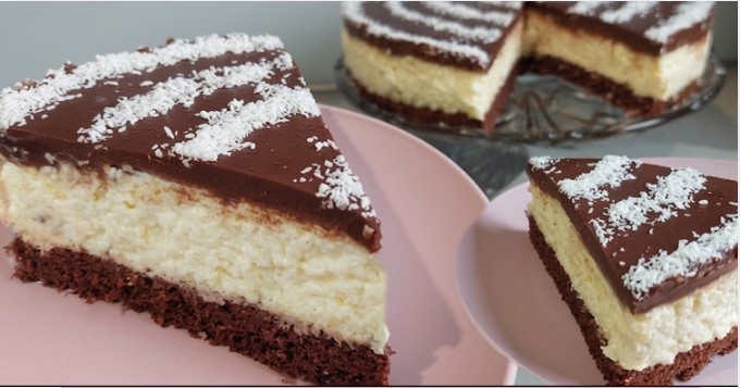 Čokoladna kokos torta na kašike Brzo, jeftino i lako