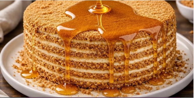 Najraskošnija Medena Torta ikada Bolja i lakša nego što izgleda
