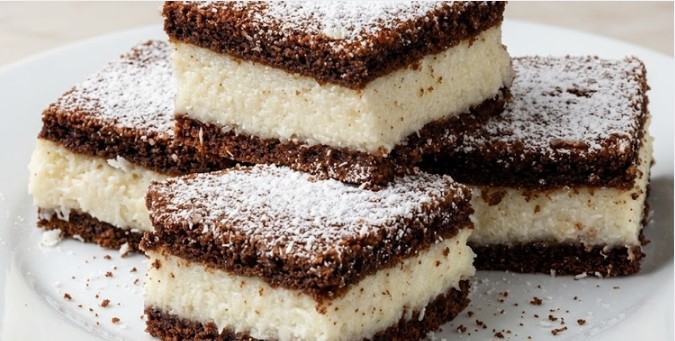 Brzi kolač sa kokosom i grizom Jednostavan i jeftin desert