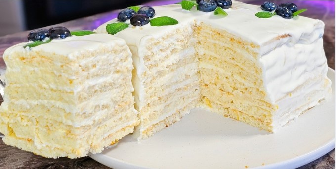 Najbrža i najjeftinija torta Mlečna devojka Gotova za 15 minuta bez slatke pavlake