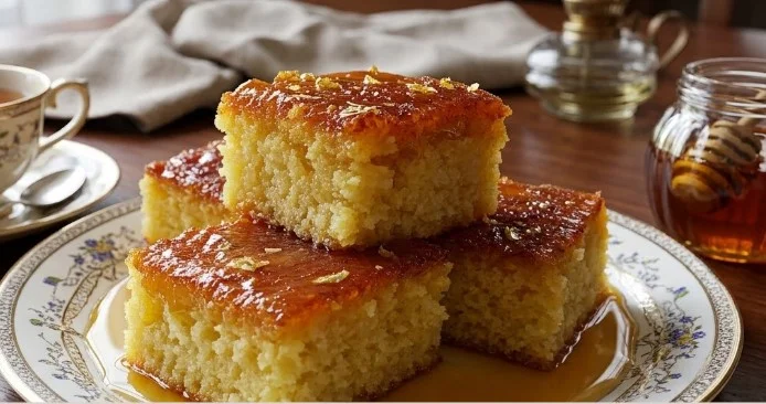 Revani: Tradicionalni turski biskvitni kolač sa grizom i aromatičnim mliječnim sirupom